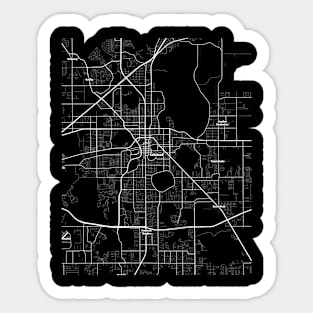 Lakeland Florida Map | Map Of Lakeland Florida | Lakeland Map Sticker